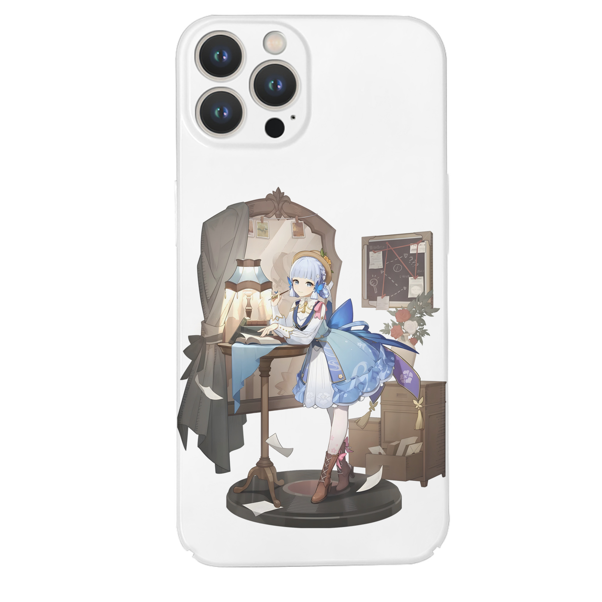げんし神 神里綾華 神宮寺レン genshin Kamimiya Ren 【iPhone 14シリーズ対応】ハードケース